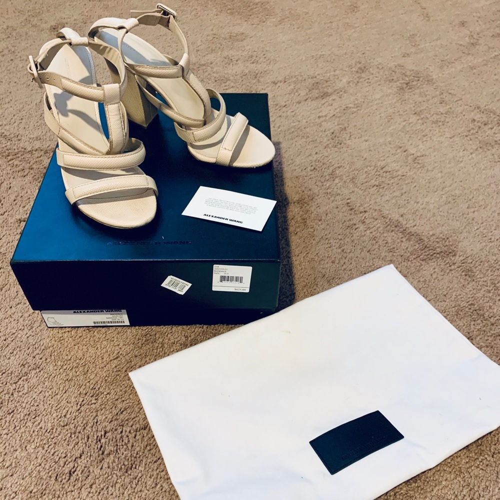 ✨SOLD✨ Alexander Wang Anjelika Heel Sandals - 39.5 - Picture 6 of 14